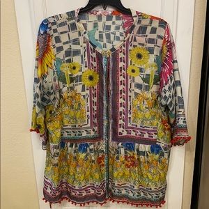 Silk Blouse by Johnny Was